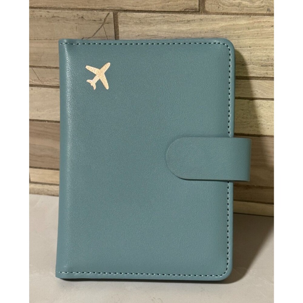Melsbrinna Premium Leather Passport Holder Covers Case, Waterproof Rfid Blocking